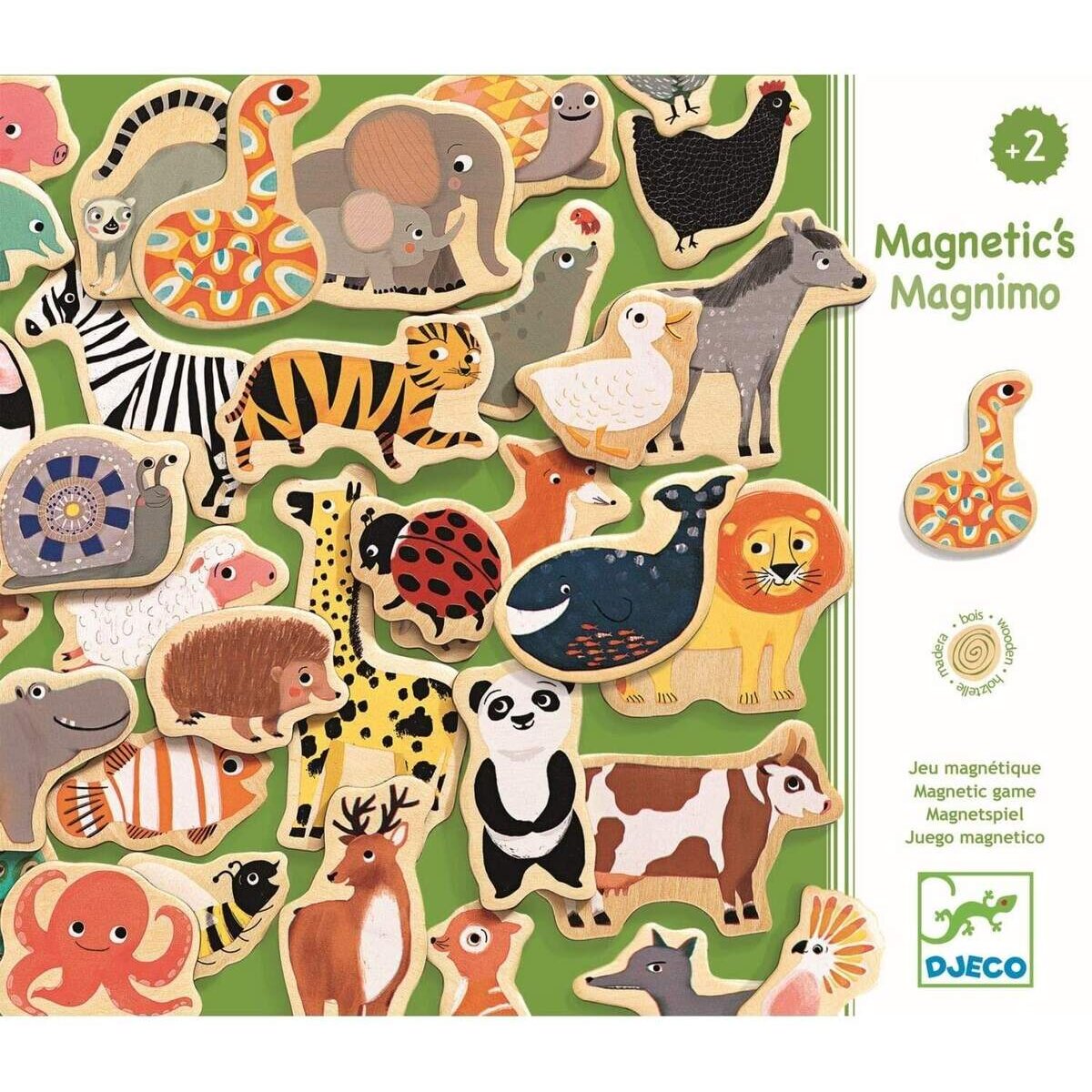 Djeco Holz Magnete: Magnimo