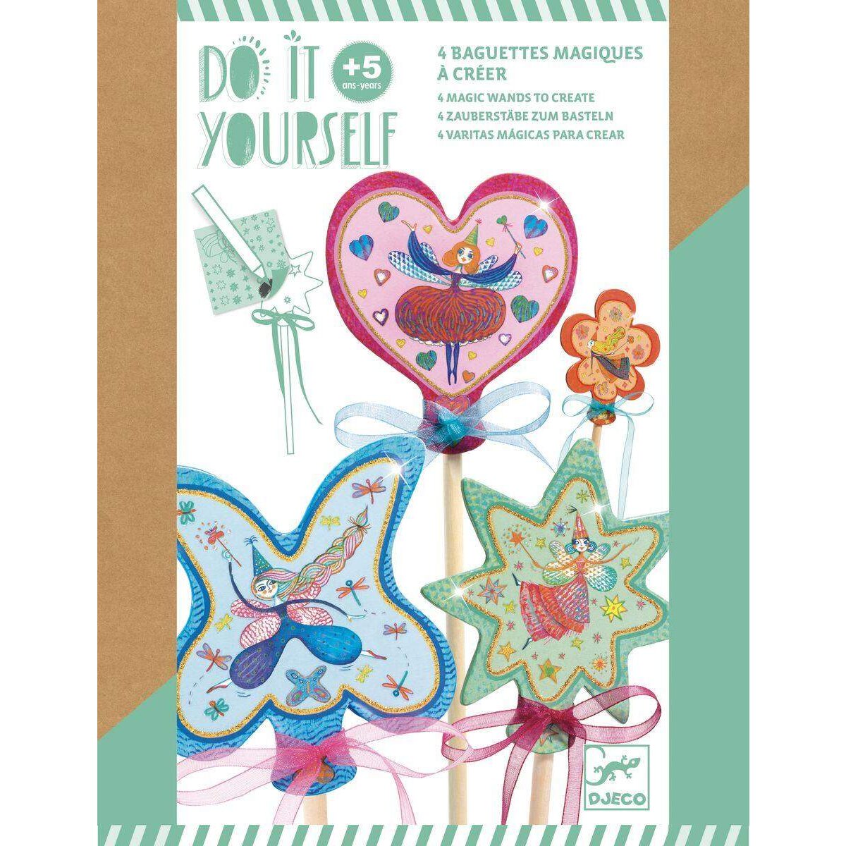 Djeco DIY: Zauberstäbe Kleine Feen