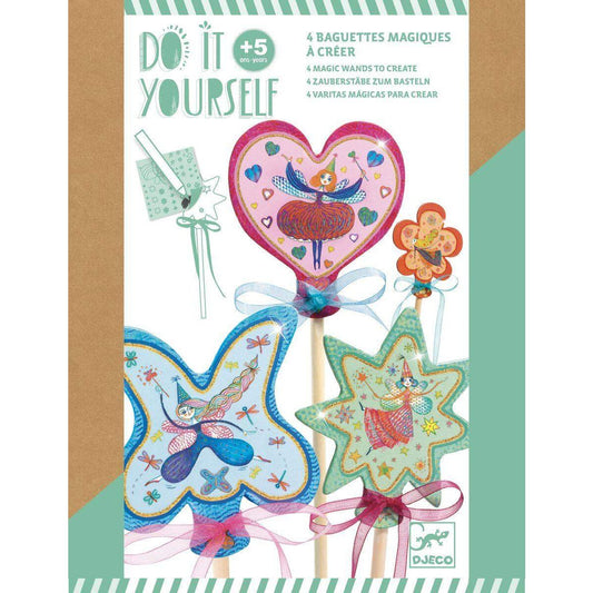 Djeco DIY: Zauberstäbe Kleine Feen