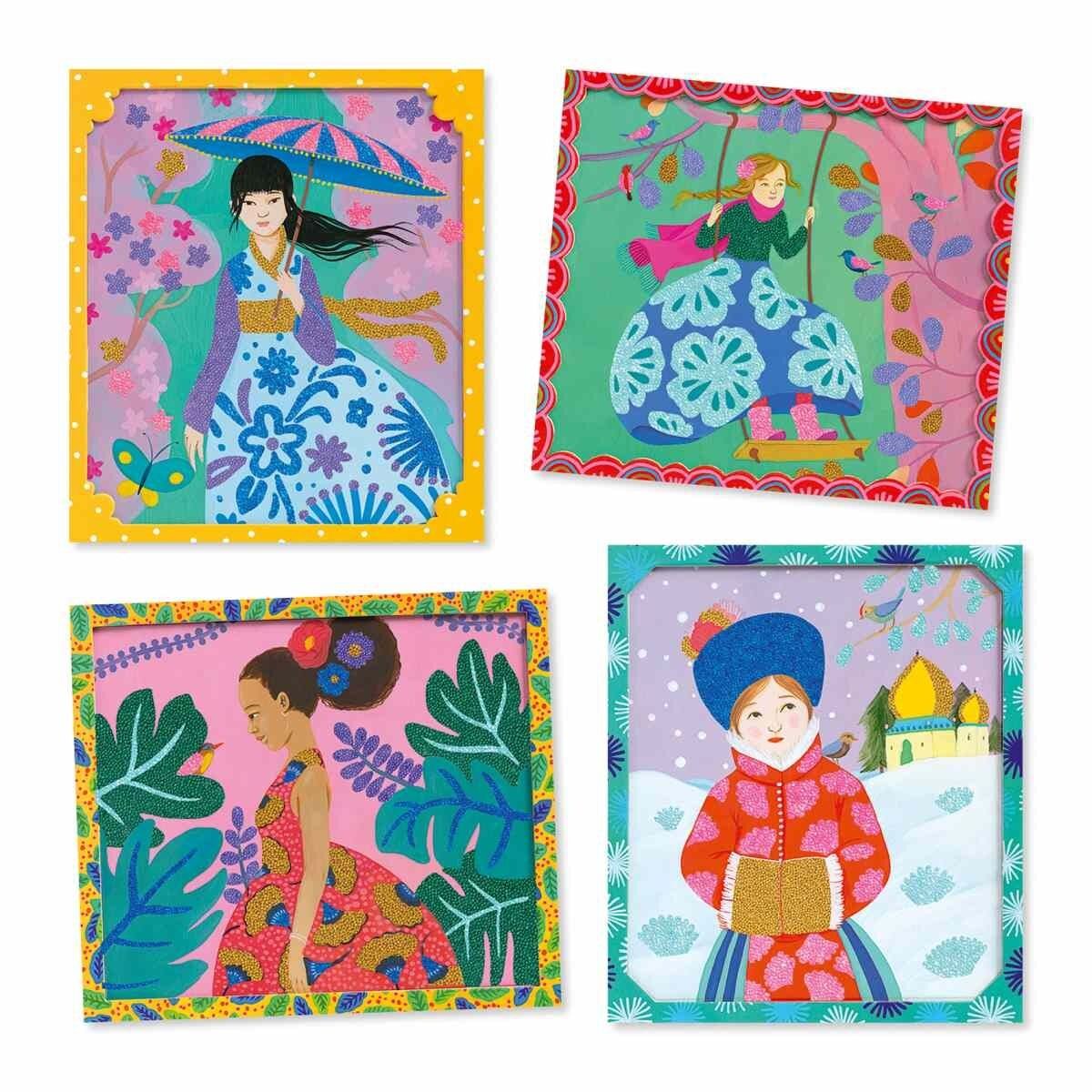 Djeco Artistic Beads: Around the world