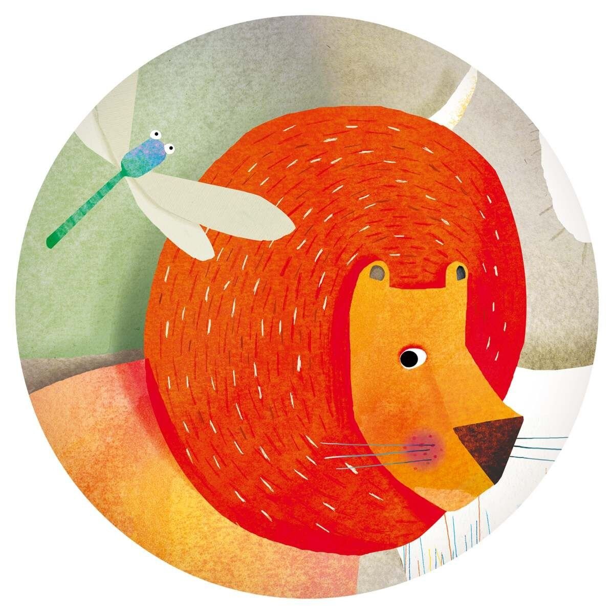 Djeco Bodenpuzzle: Tierparade, 36 Teile