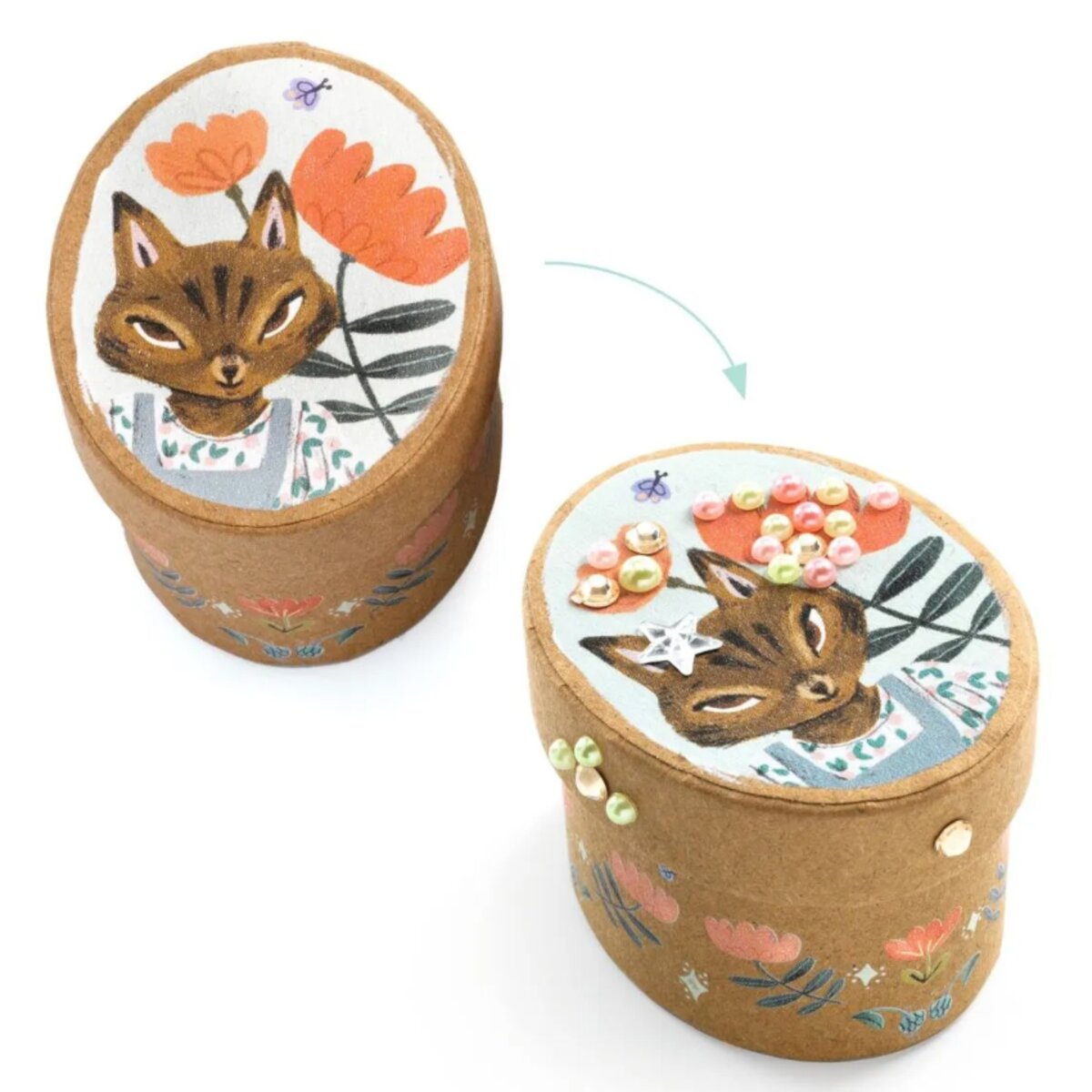 Djeco DIY: 5 Mini-Schachteln