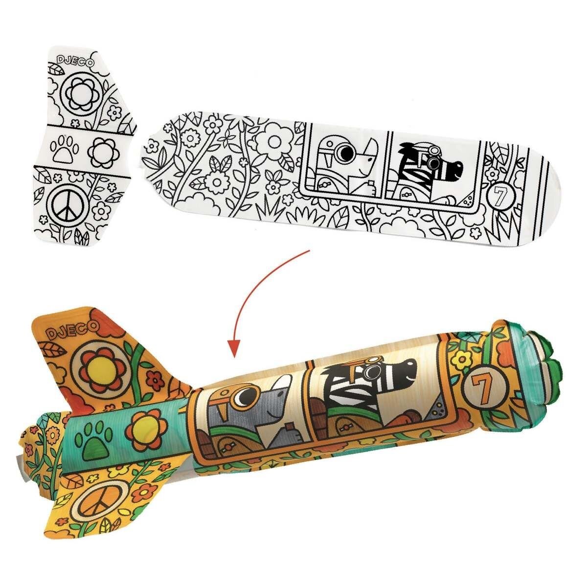 Djeco DIY: Flugzeuge