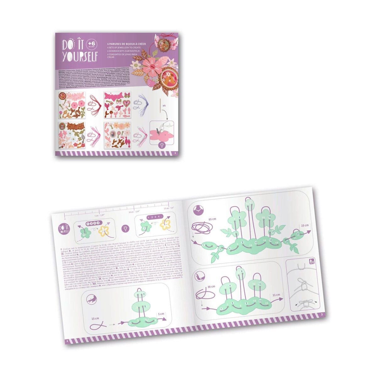 Djeco DIY: Schmucksets Zarte Medailllons