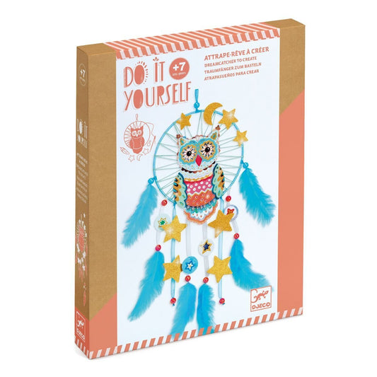 Djeco DIY: Traumfänger Goldene Eule