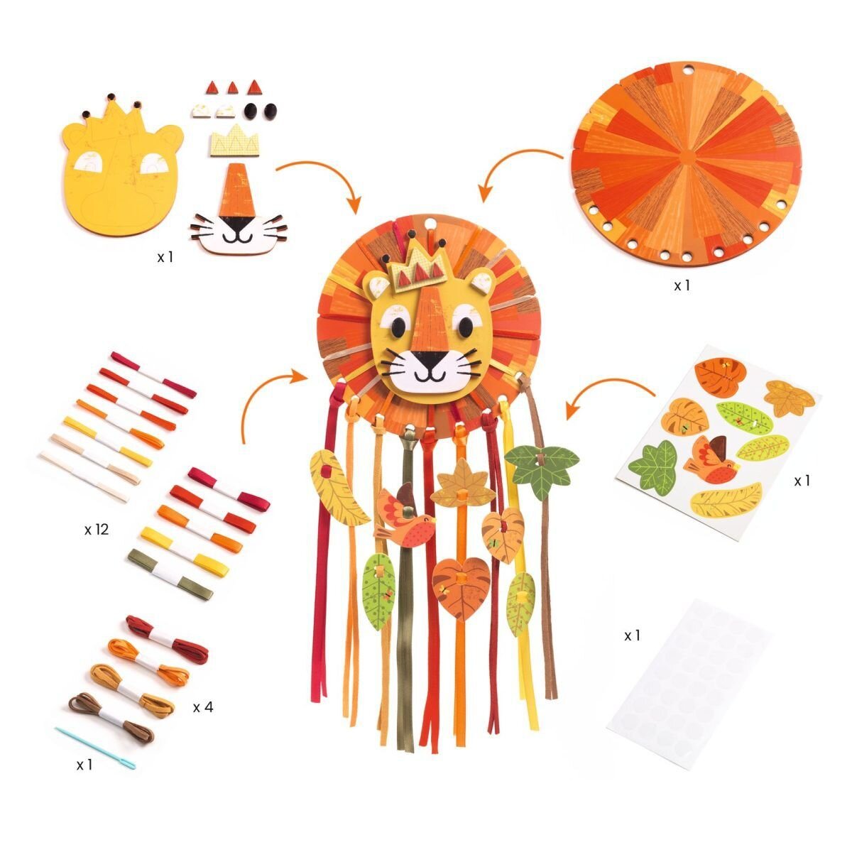 Djeco DIY: Traumfänger Löwe