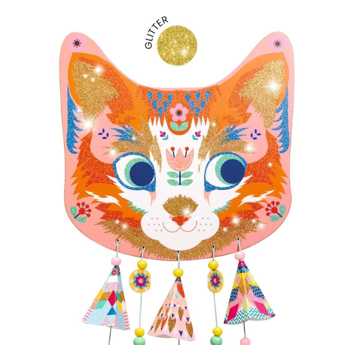 Djeco DIY: Windspiel Kitty