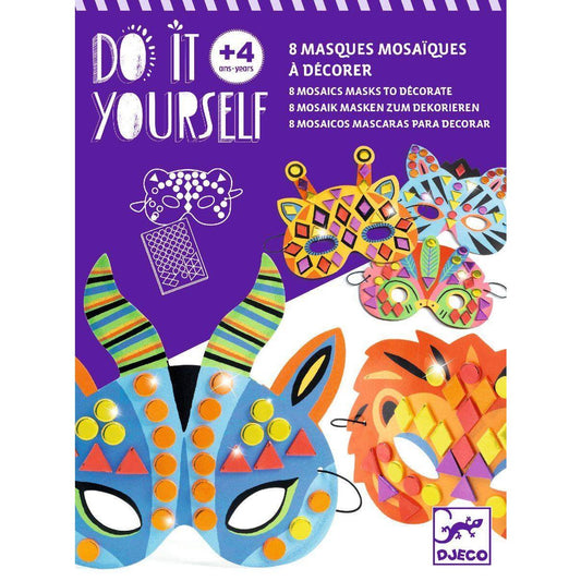 Djeco DIY: Masken Dschungeltiere