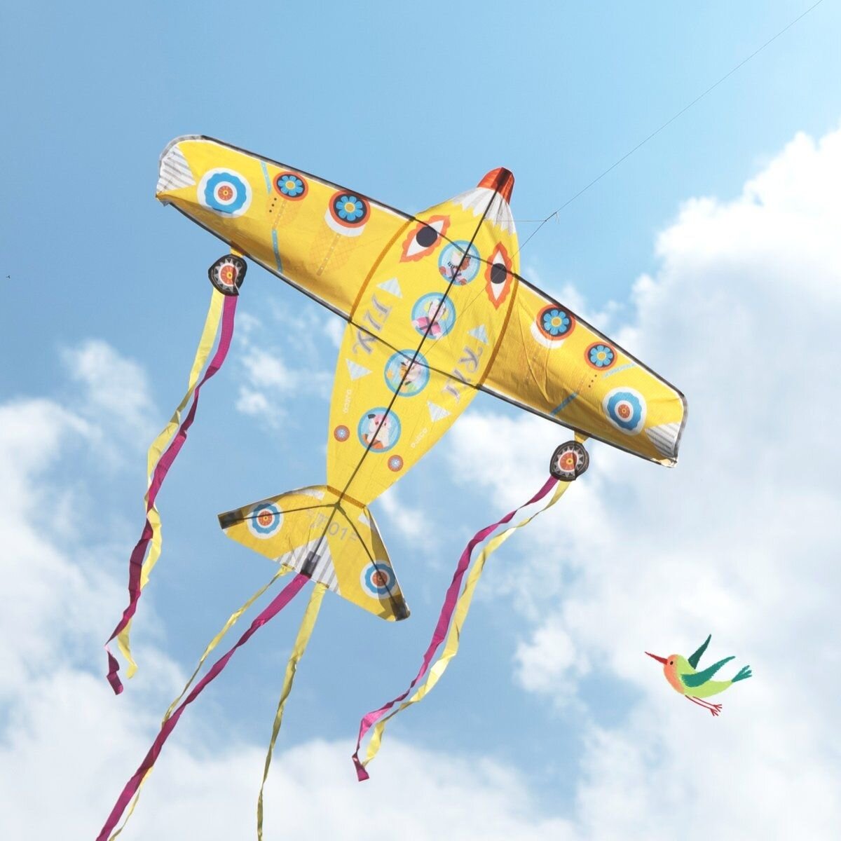 Djeco Drachen: Maxi Flugzeug