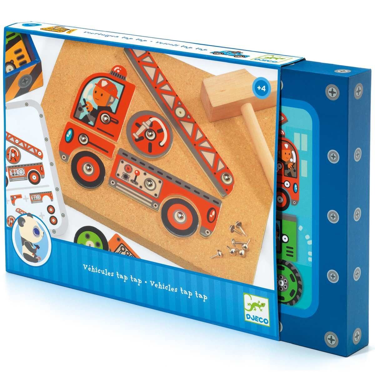 Djeco Hämmerchenspiel: Fahrzeuge