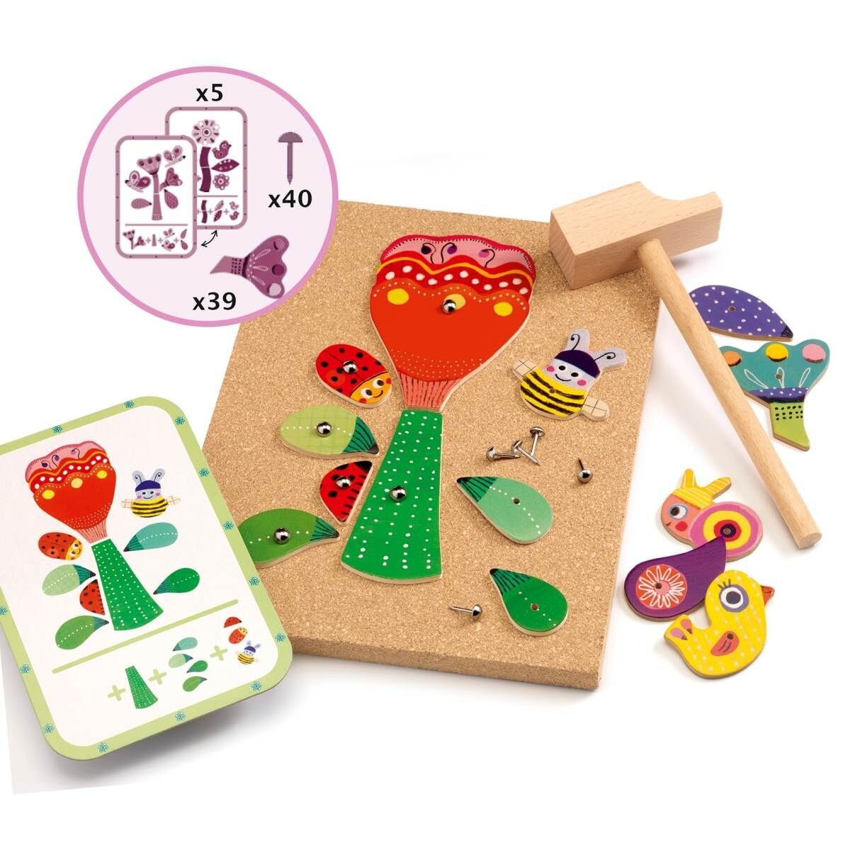 Djeco Hämmerchenspiel: Garten