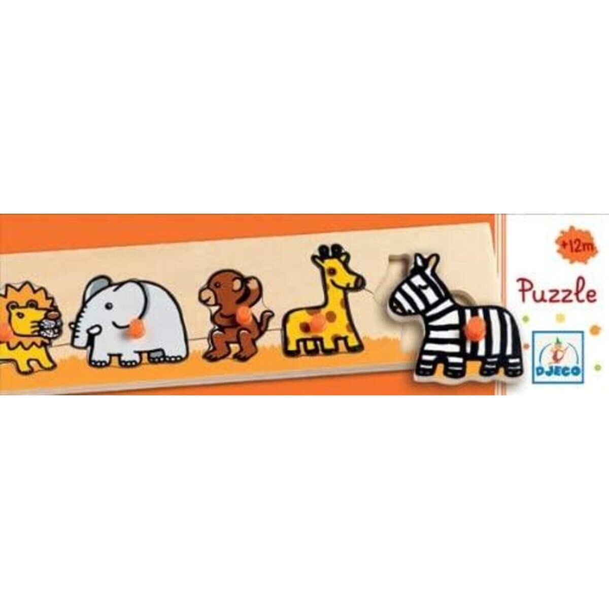 Djeco Holzpuzzle: Sava'n'co
