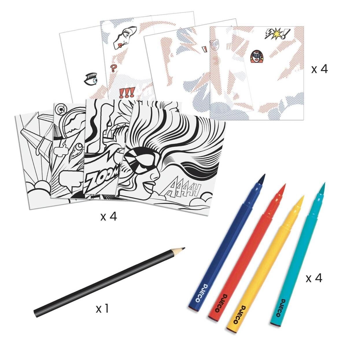 Djeco Inspired by: Roy Lichtenstein