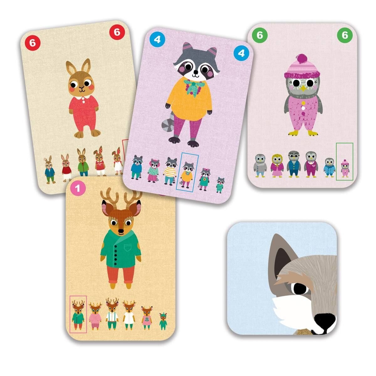 Djeco Kartenspiele: Familou