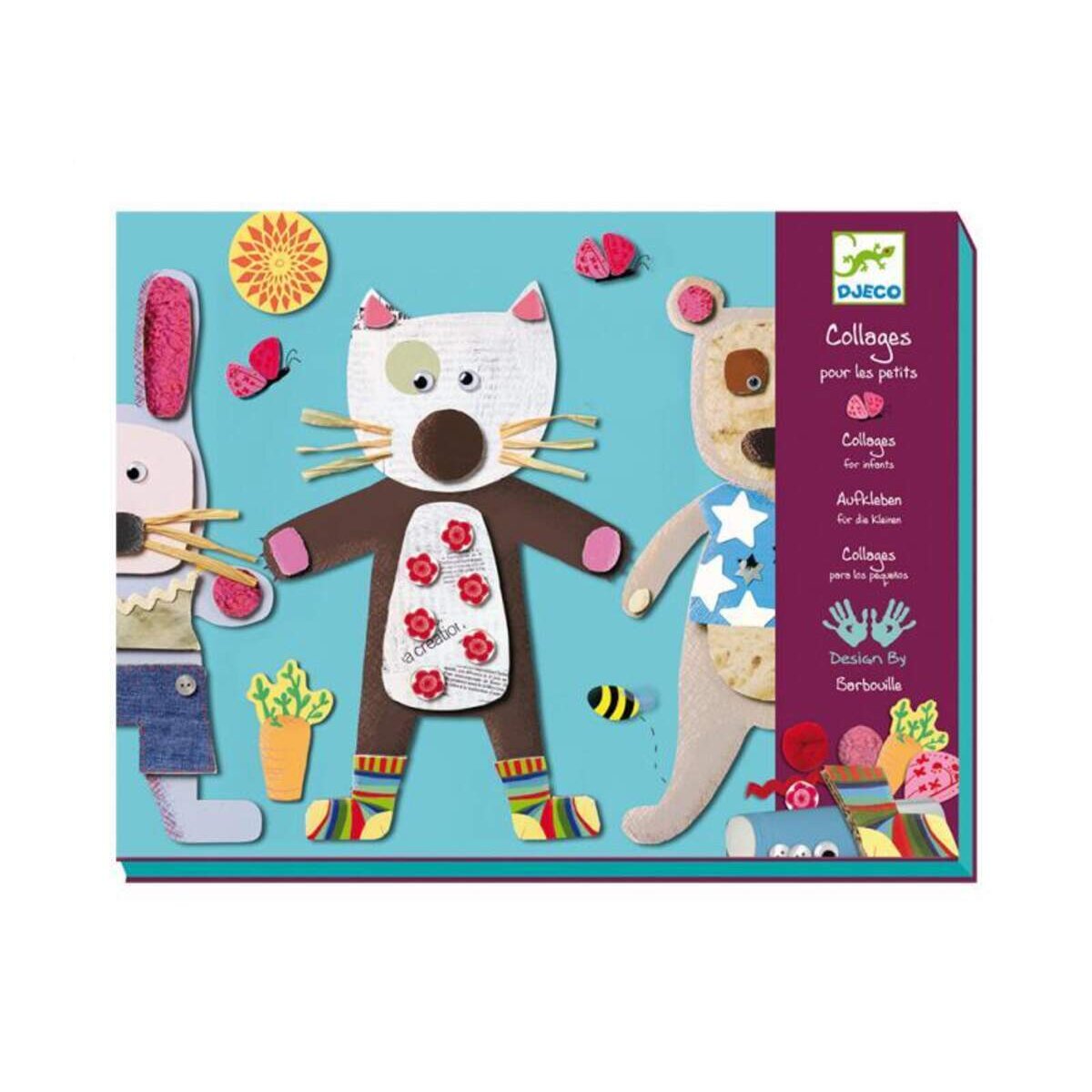 Djeco Kollagen 3-6: Bärchen und Freunde