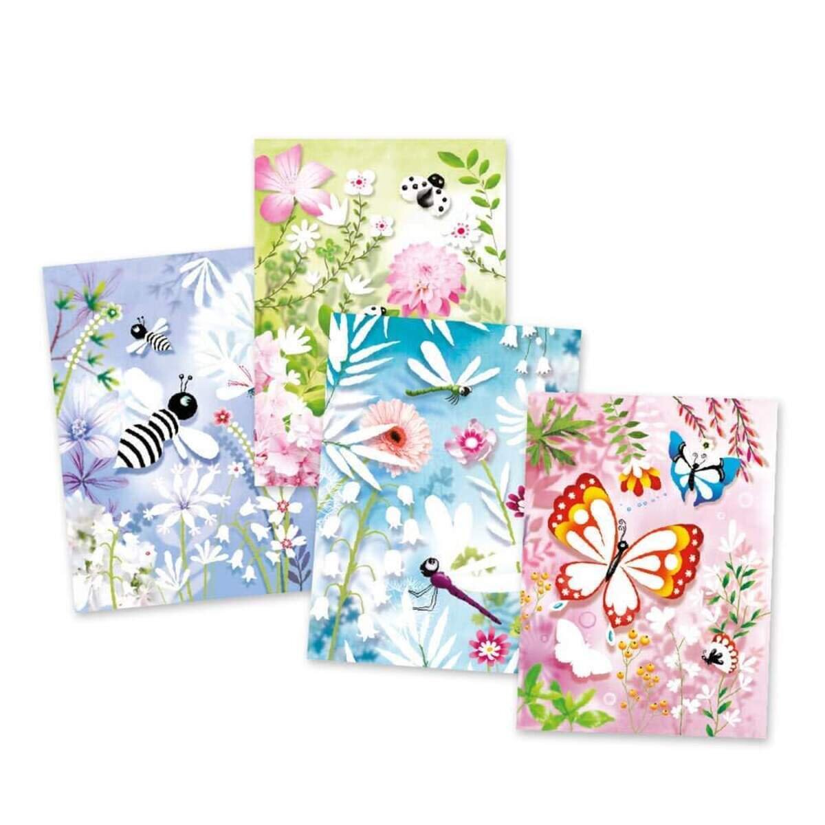 Djeco Glitzersand Schmetterlinge