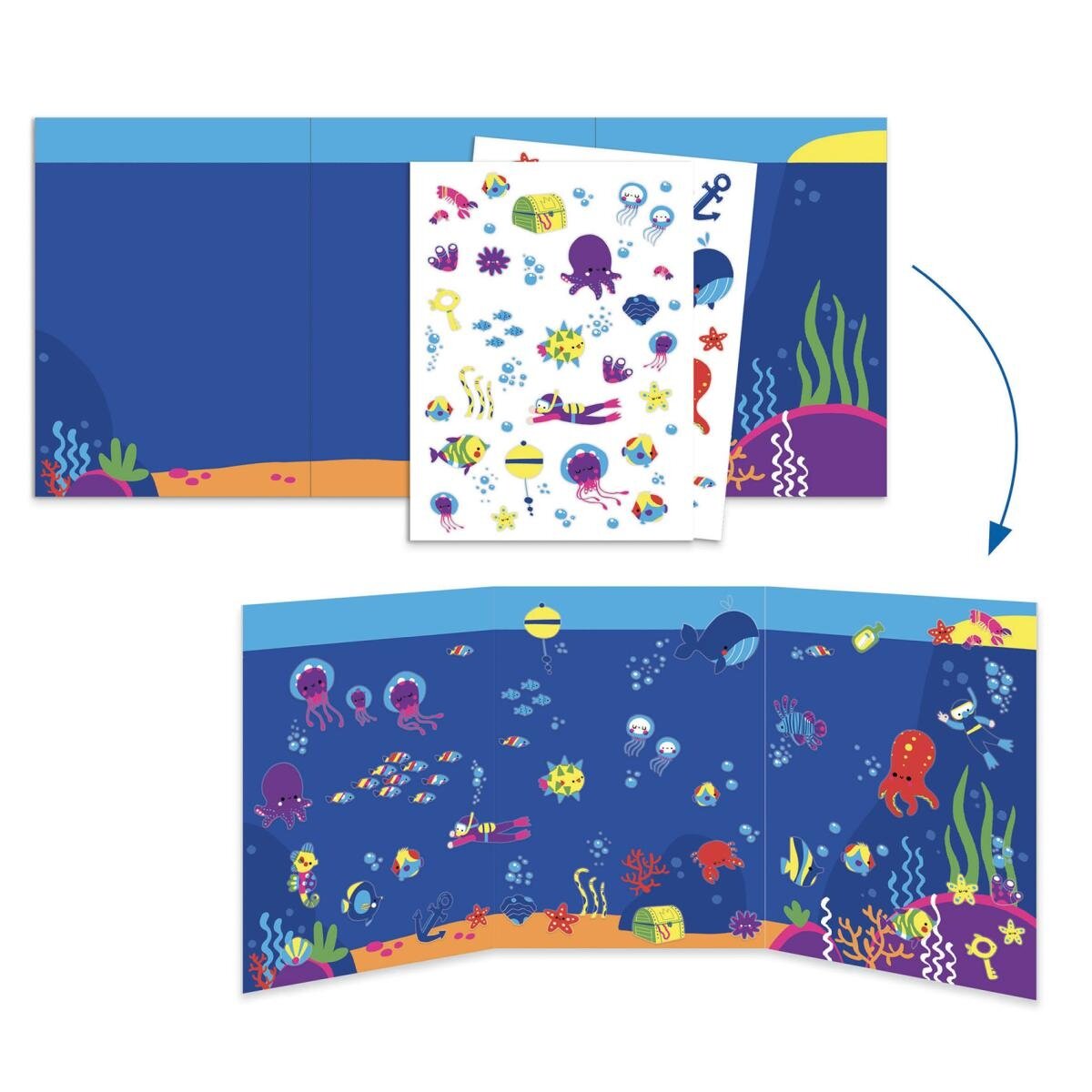 Djeco Kreativsets: Das Meer und seine Freuden