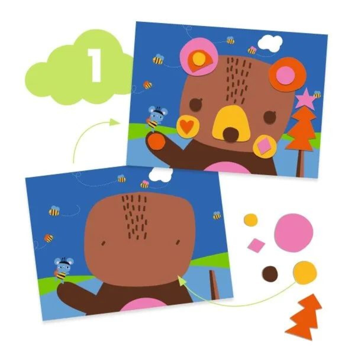 Djeco Kreativsets: Die Maus