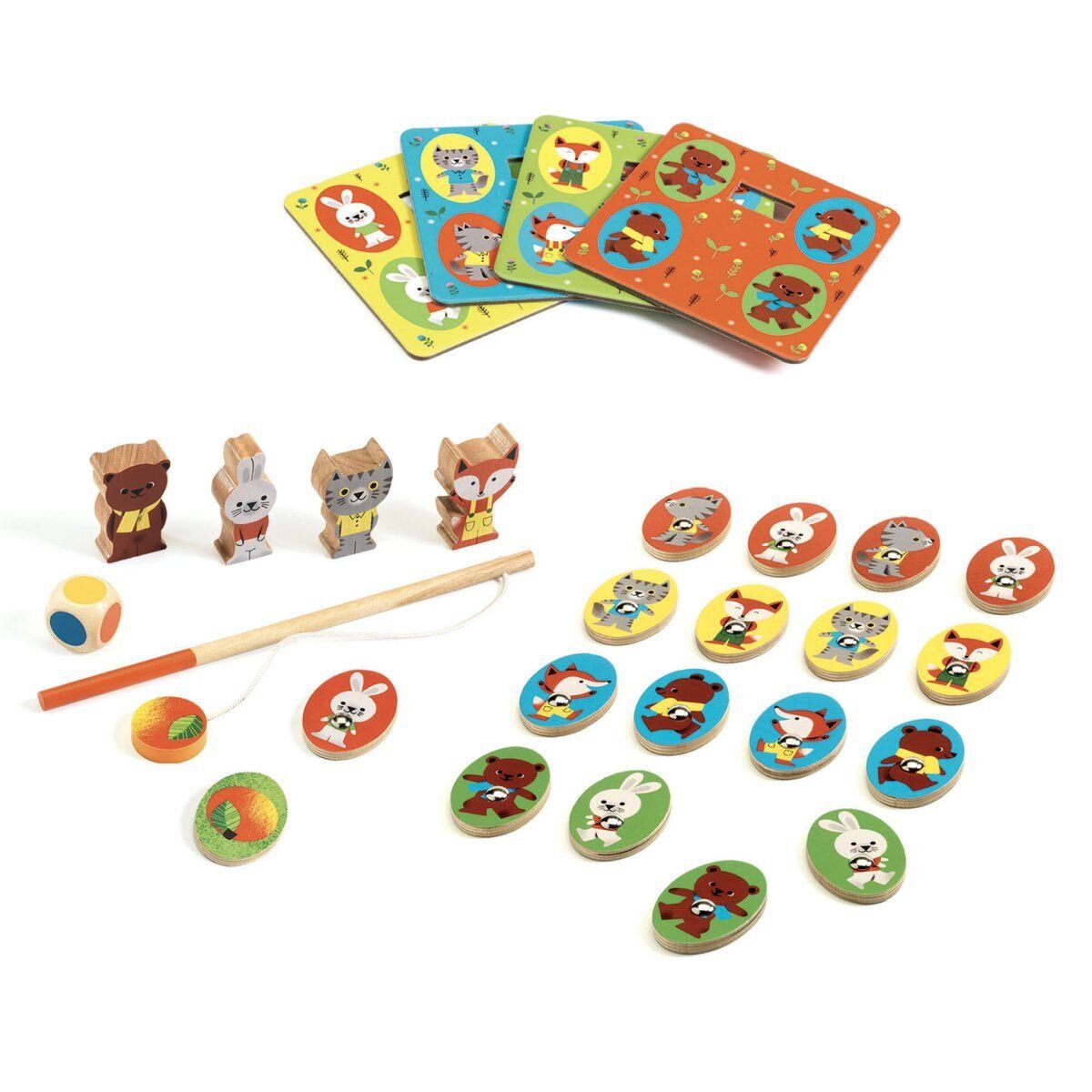 Djeco Lernspiele: Ludo Wood