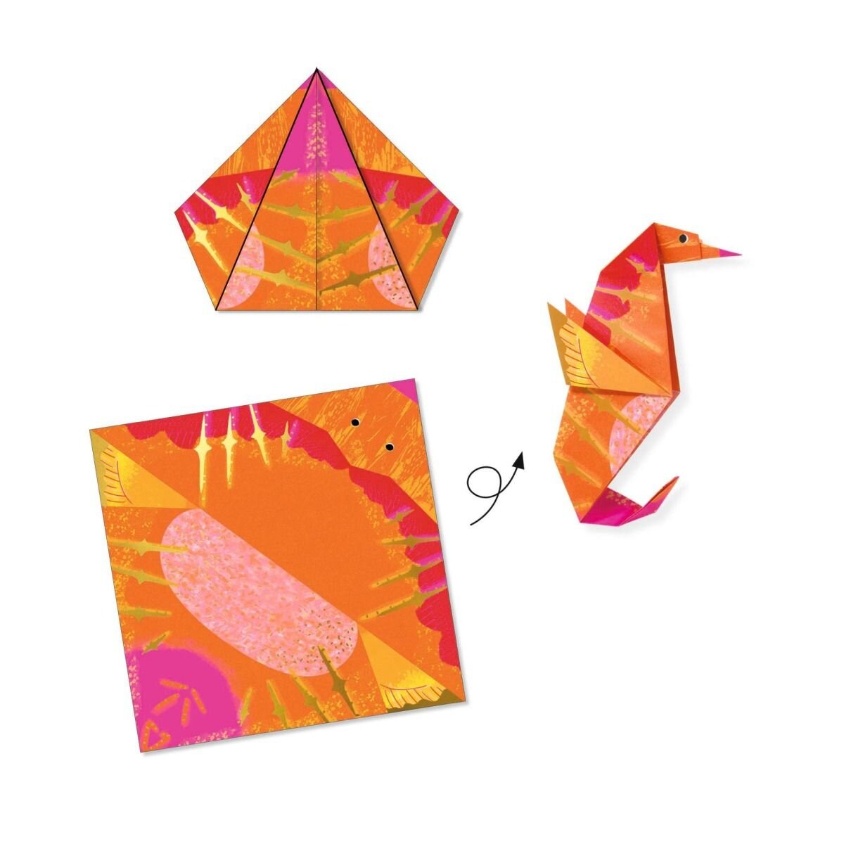 Djeco Origami: Meerestiere