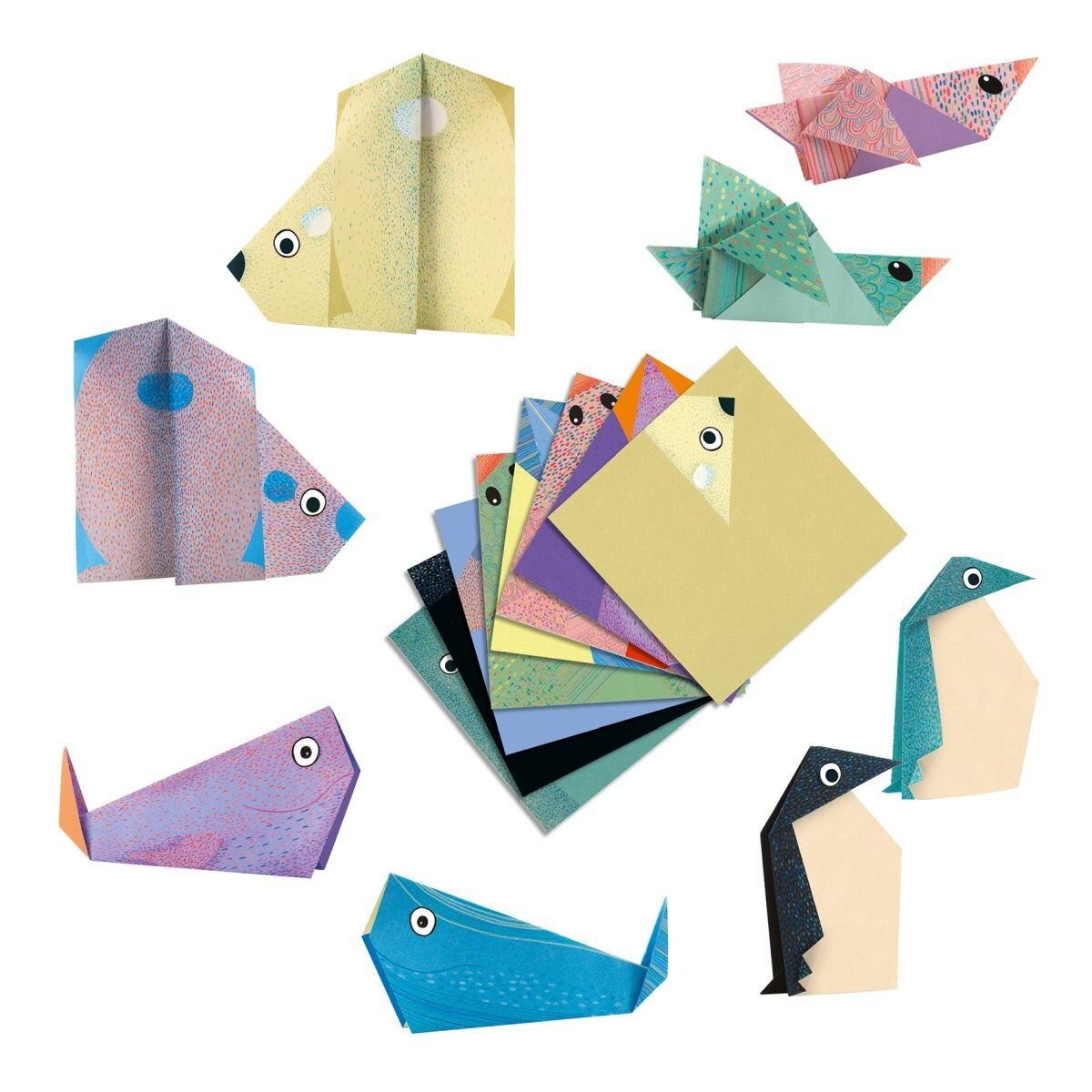 Djeco Origami: Tiere der Arktis
