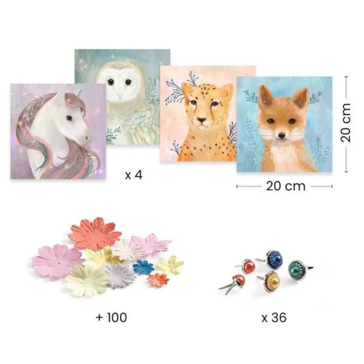 Djeco Papierkunst: Blumenkrone