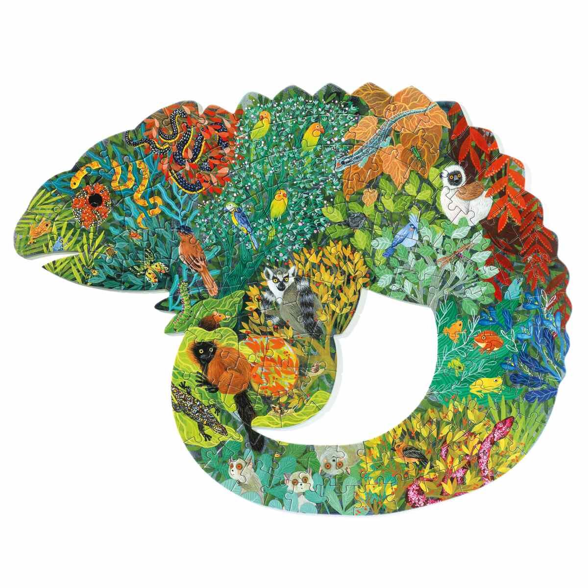 Djeco Puzz'Art: Chameleon, 15 Teile