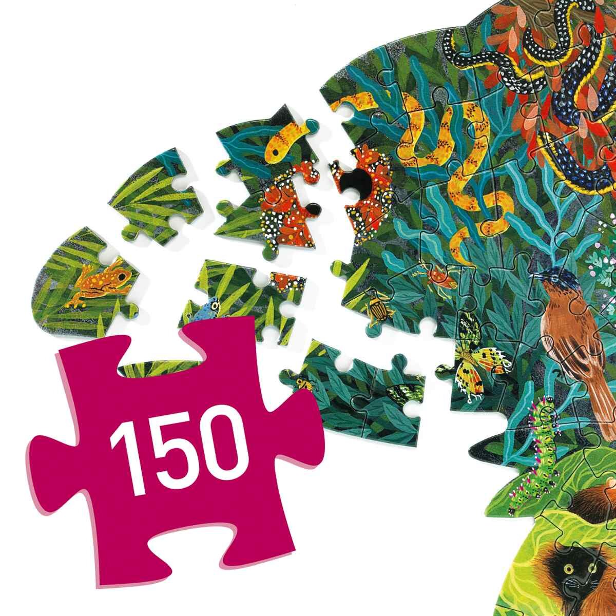 Djeco Puzz'Art: Chameleon, 15 Teile