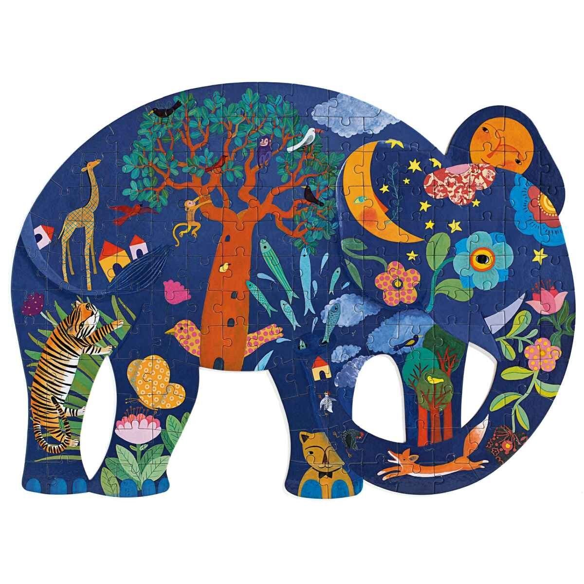 Djeco Puzz'art: Eléphant, 150 Teile