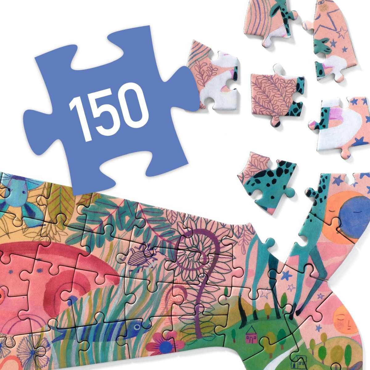 Djeco Puzz'Art: Wal, 150 Teile