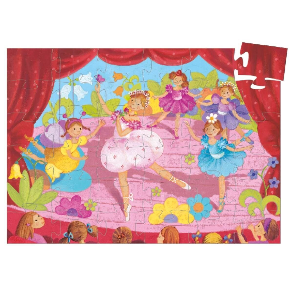 Djeco Puzzle: Ballerina, 36 Teile