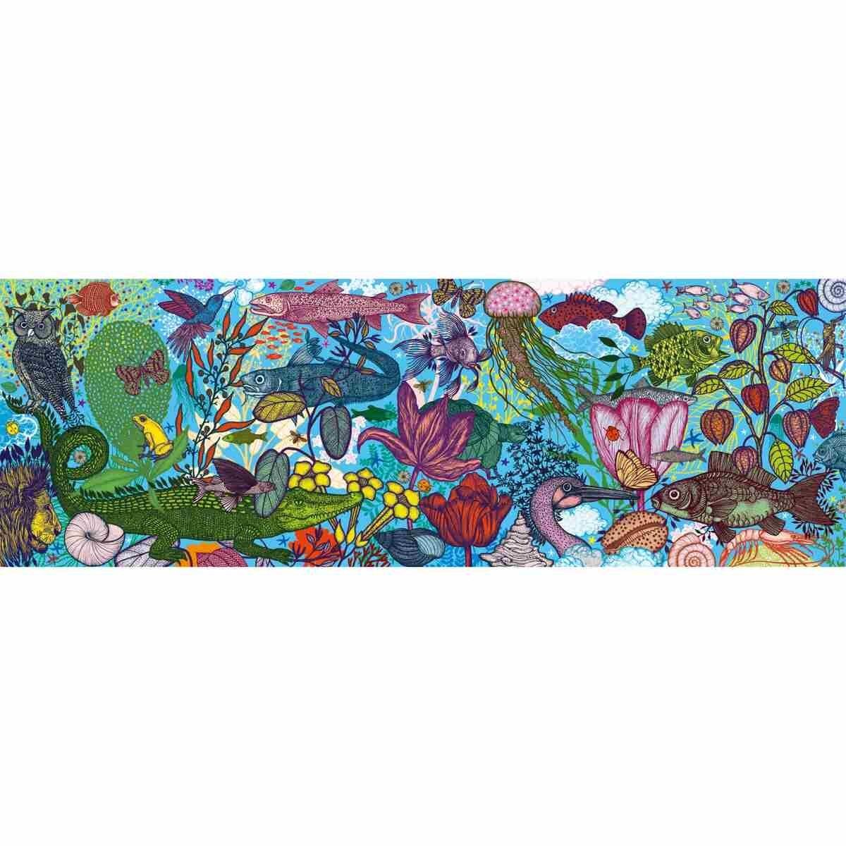 Djeco Puzzle Gallerie: Land and Sea, 200 Teile