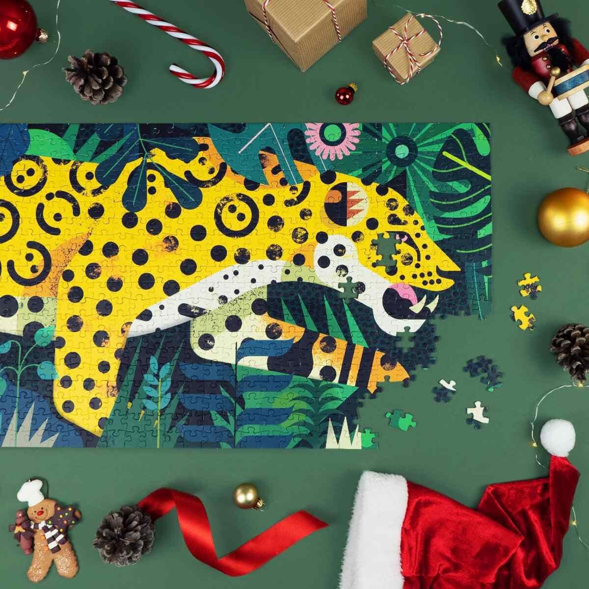 Djeco Puzzle Gallerie: Leopard, 1000 Teile