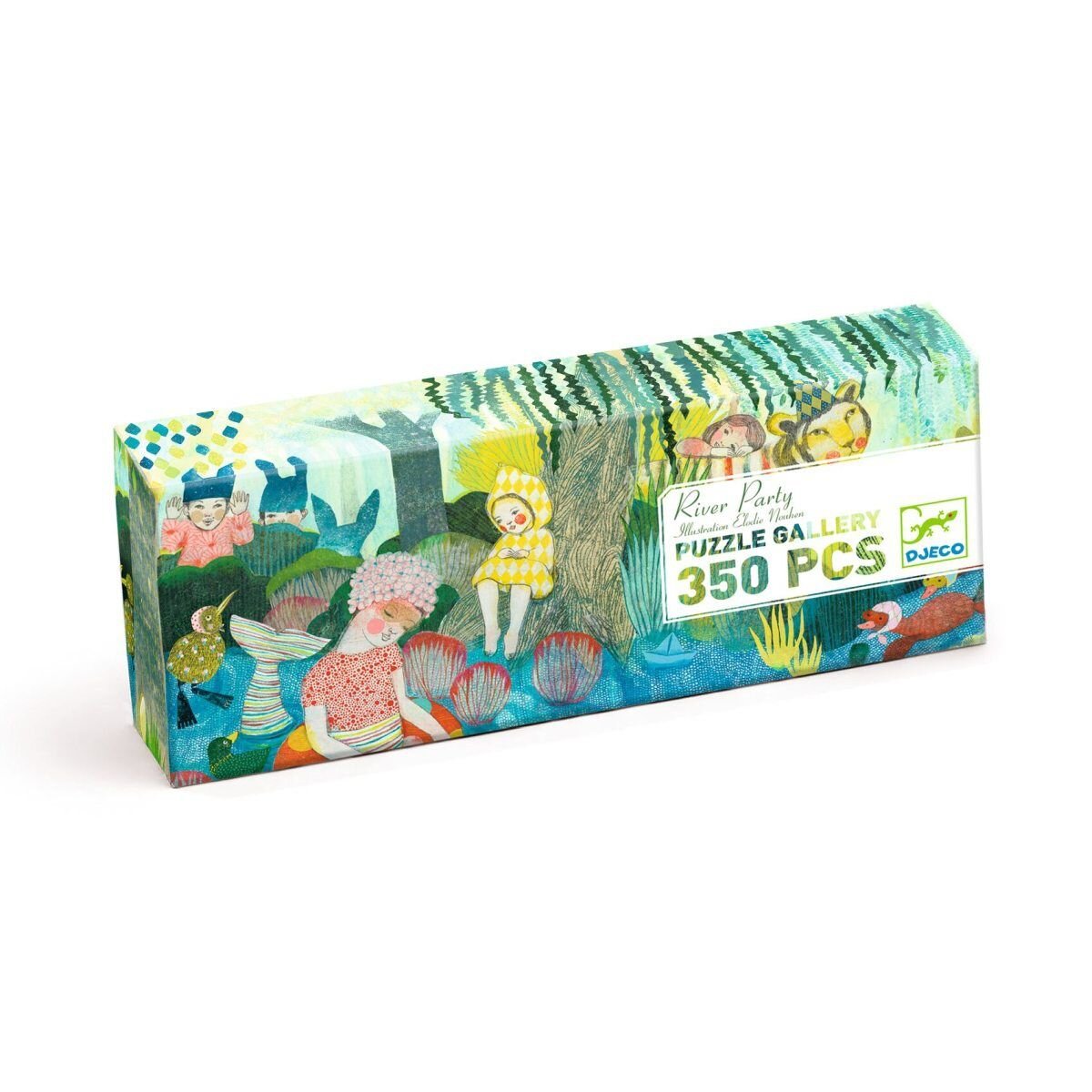 Djeco Puzzle Gallerie: River Party, 350 Teile