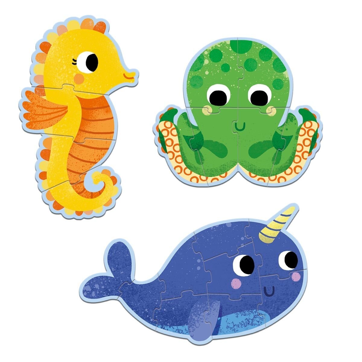 Djeco Puzzle: Im Meer, 19 Teile