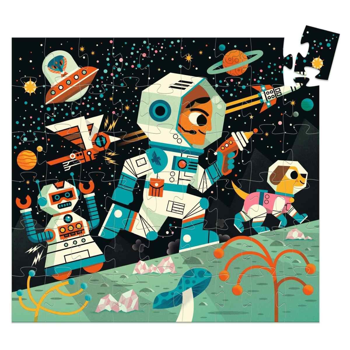 Djeco Puzzle: Raumstation, 54 Teile