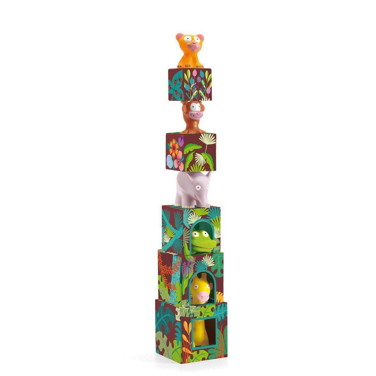 Djeco Stapelturm: Maxi Topanijungle *