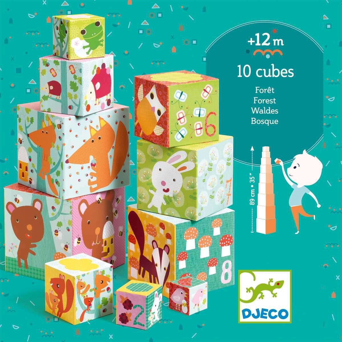 Djeco Stapelturm: Waldtiere