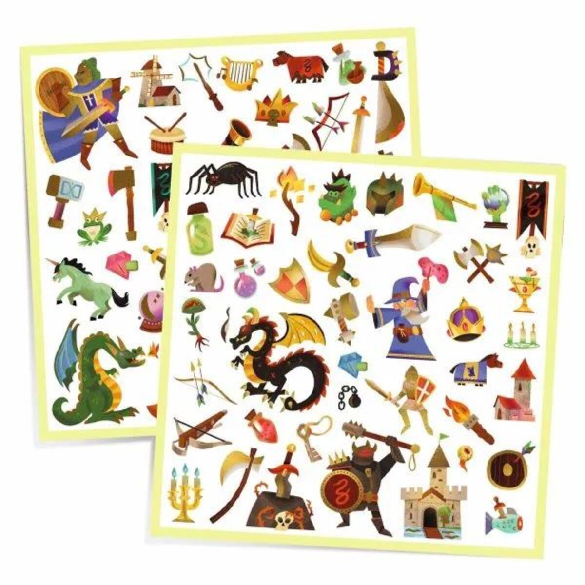 Djeco Sticker: Mittelalter