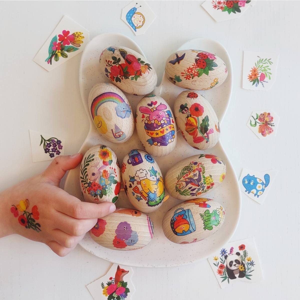 Djeco Tattoos: Fröhlicher Frühling