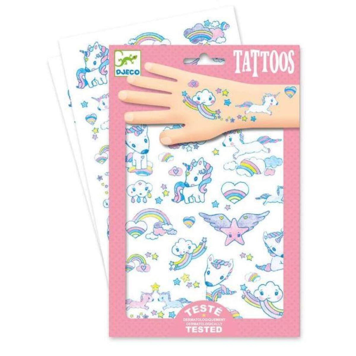 Djeco Tattoos: Unicorns
