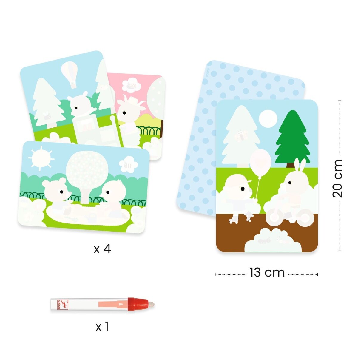 Djeco Wassermalen: Im Grünen