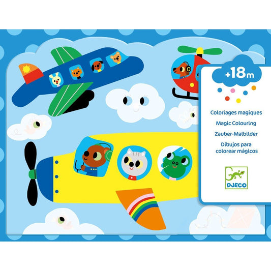 Djeco Wassermalen: Im Himmel versteckt