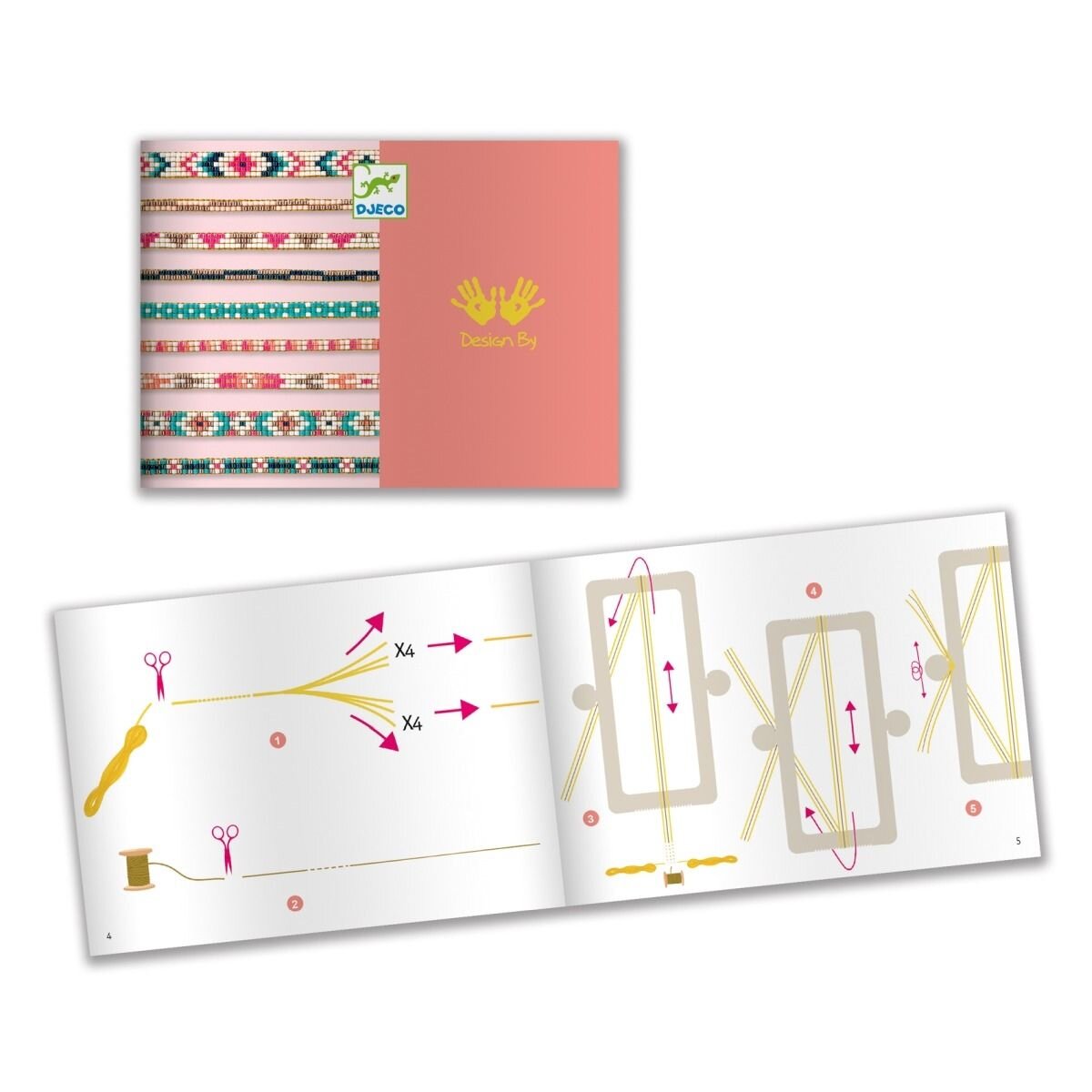 Djeco Weben mit Perlen: Kleine Perlen