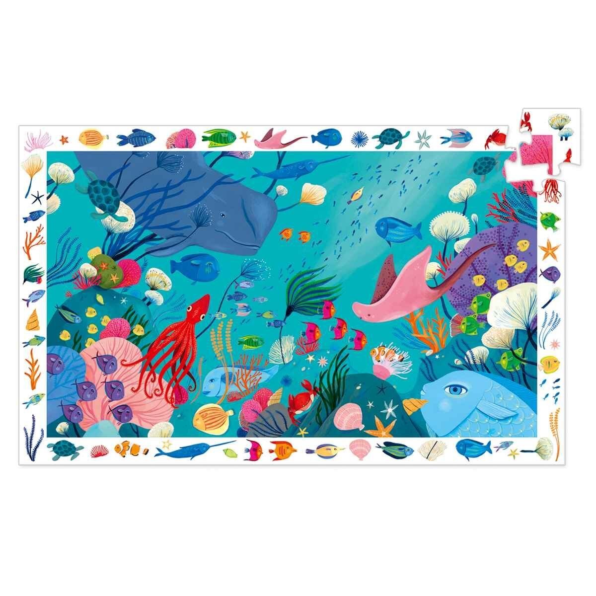 Djeco Wimmelpuzzle: Das Meer, 54 Teile