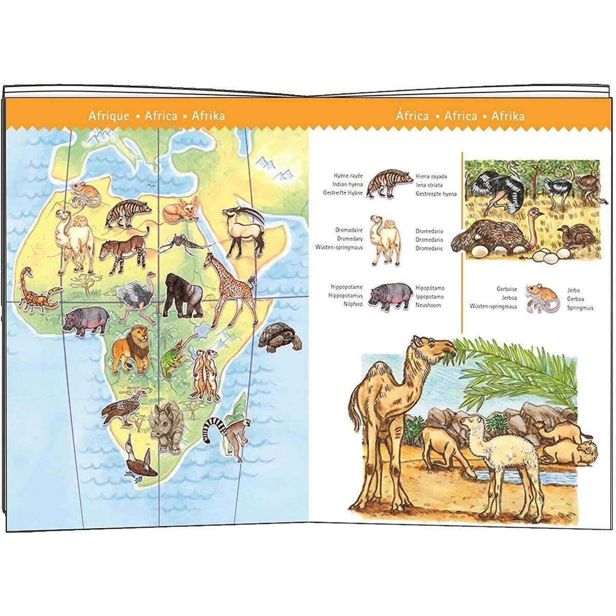 Djeco Wimmelpuzzle: Tiere der Erde 100 Stk. *