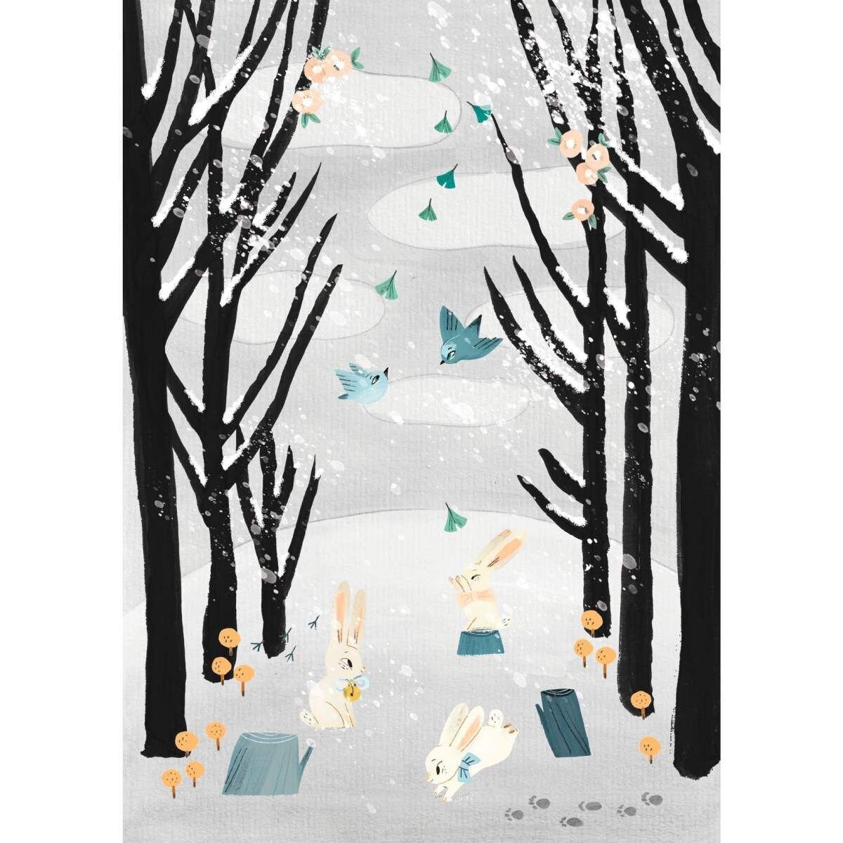 Djeco Workshop Schwarz & Weiß: Schnee