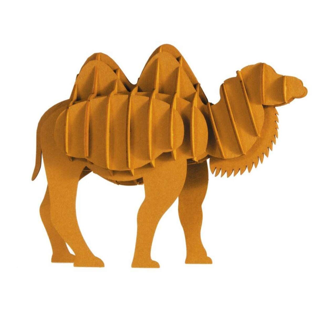 Fridolin 3D Papiermodell - Kamel