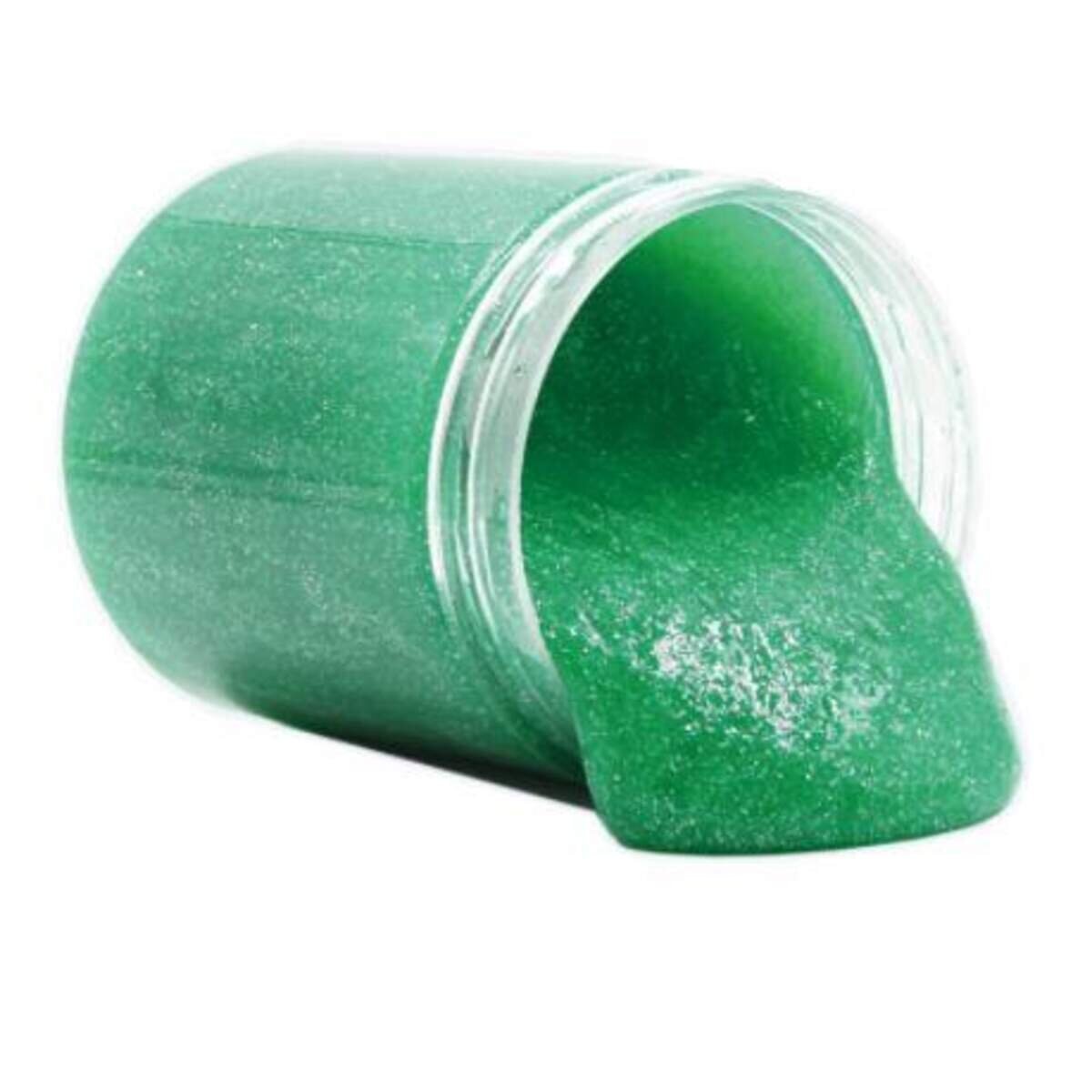 Fun Trading Glitzer Putty im Glas, 1 Stück, 6-fach sortiert