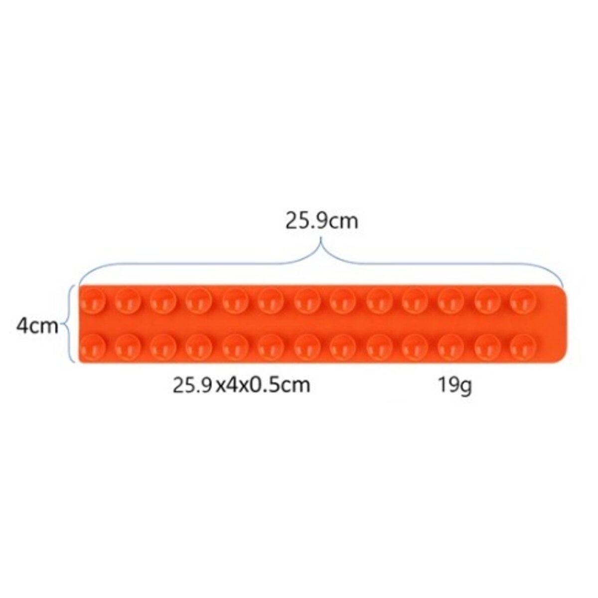 Fun Trading Noppi-Bands Silikon 2-er Set Noppenband, 1 Stück, 3-fach sortiert